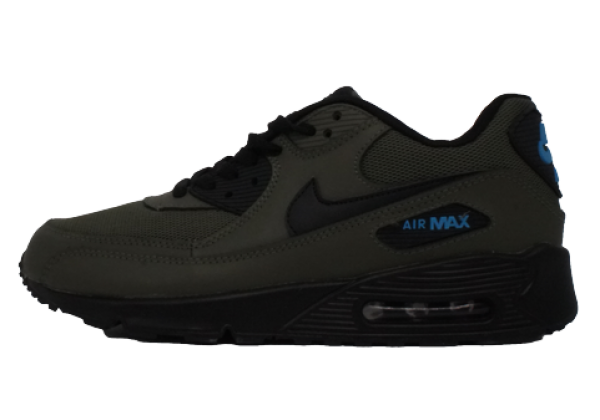 Кроссовки Nike Air Max 90 темно-зеленые